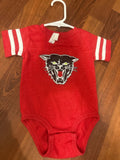 Red bearcat Baby Onesie