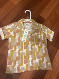 Lily & Jack Bright Pattern Short Sleeve Shirt