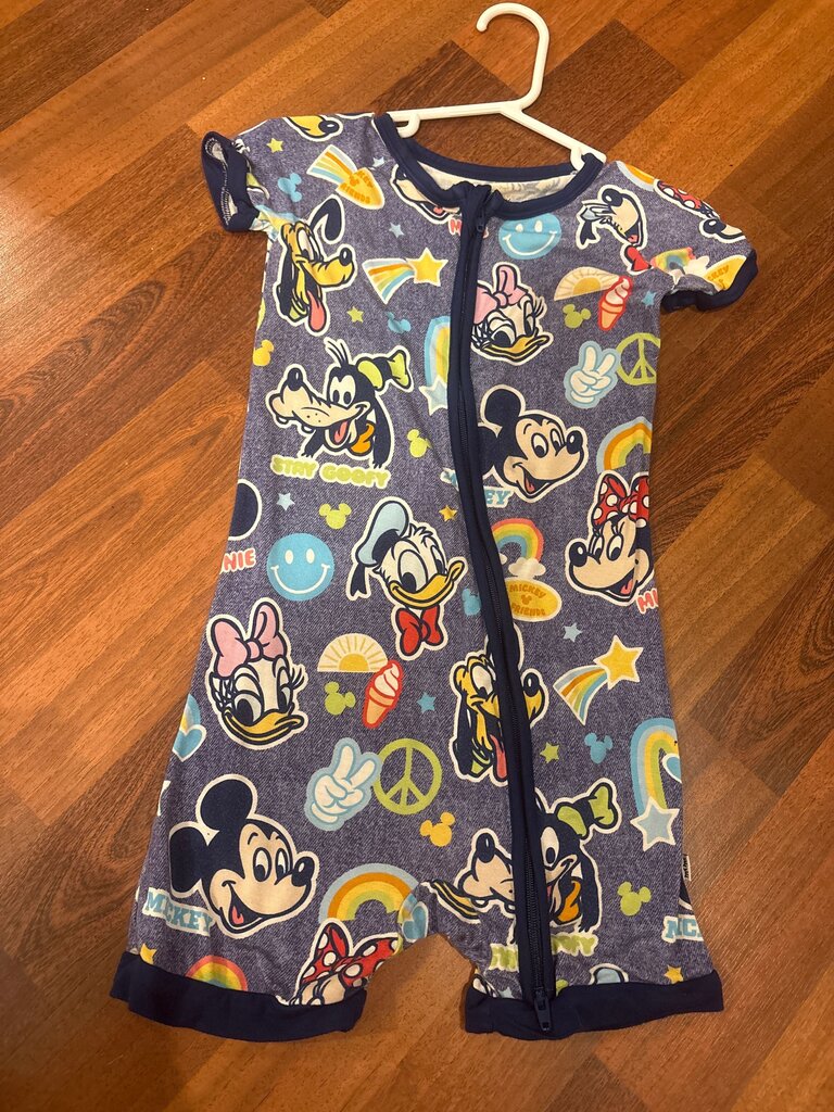 Mickey Mouse Themed Baby Romper