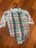 Plaid Button-Up Shirt for Baby Boy