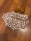 Football Print Baby Bloomers with Bow
