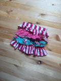 Multicolored Ruffled Skirt