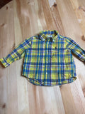 Youth Plaid Button-Up Shirt