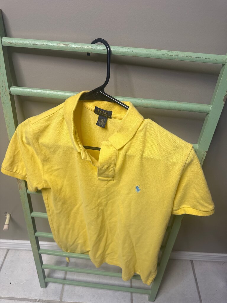 Boys Polo Ralph Lauren Yellow Short Sleeve Shirt