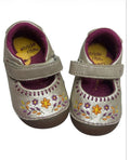 Stride Rite Baby Girls' Mary Jane Shoes with Floral Embroidery