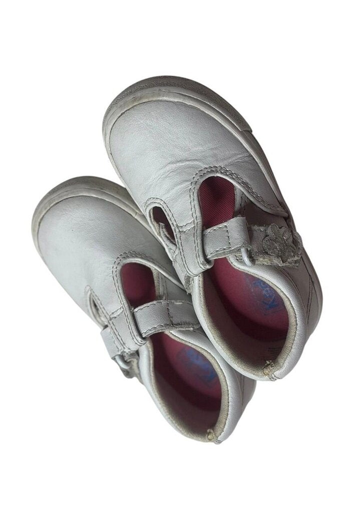 Girls' Silver Leather Shoes
