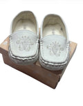 White Baby Moccasin Slippers