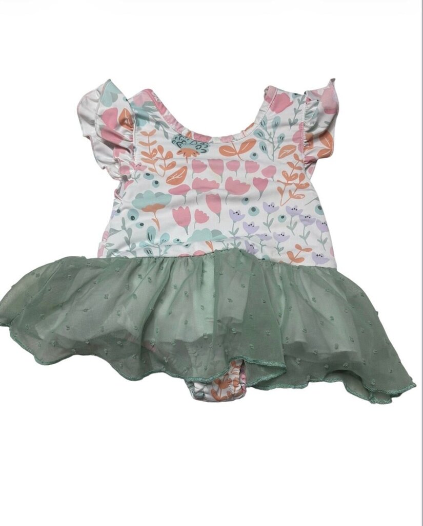 Floral Ruffle Baby Dress