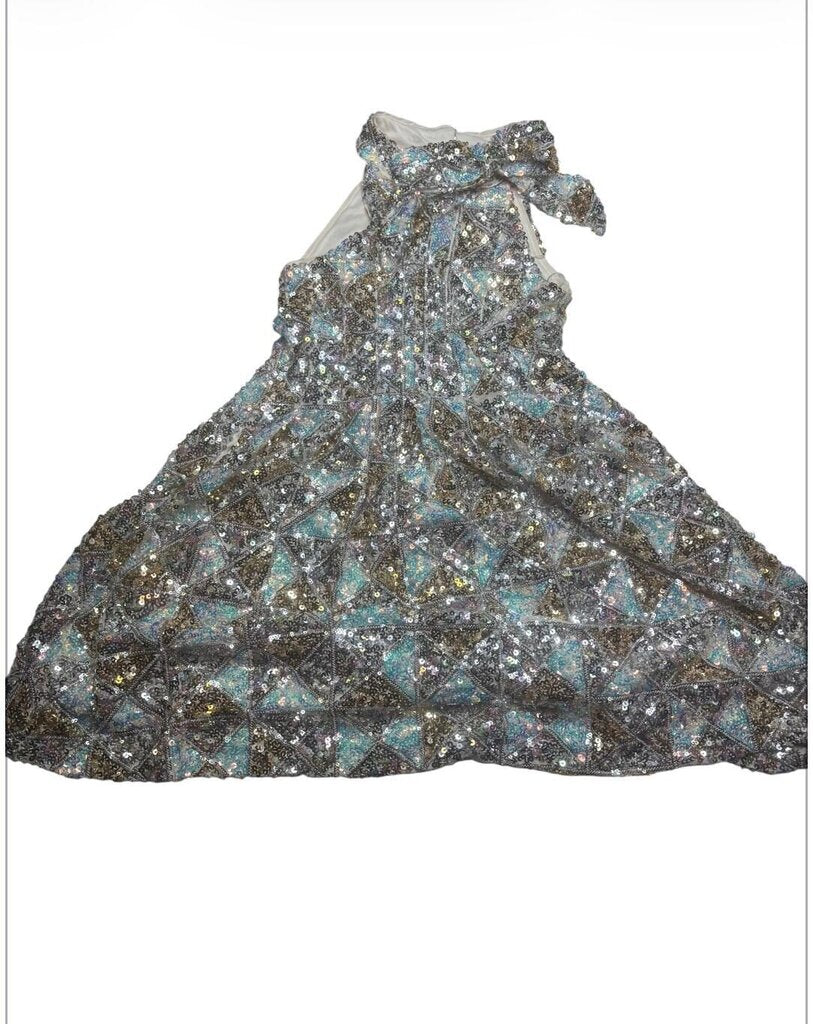 Girls Sparkly Sequin Dress 12
