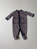 Ralph Lauren Striped Baby Footed Pajama
