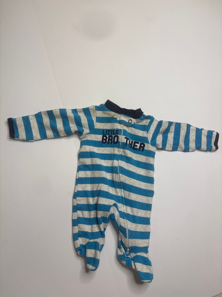 Little Brother Striped Infants Onesie