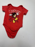 Mickey Mouse Red Bodysuit