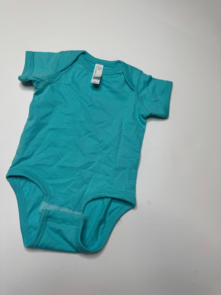 Turquoise Baby Onesie