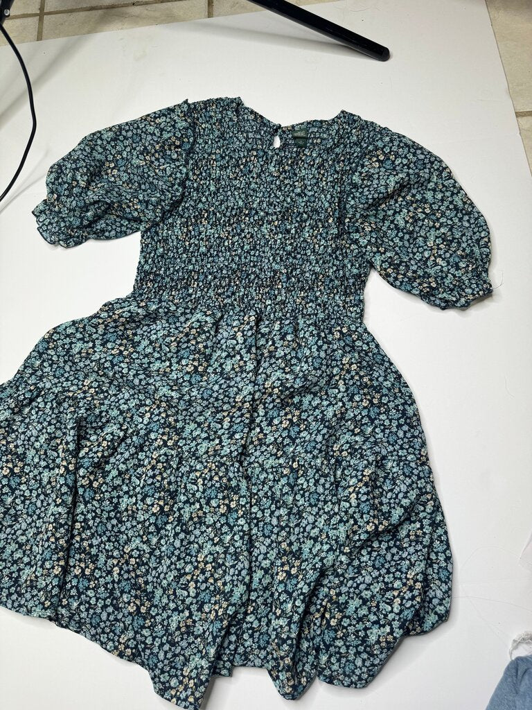 Floral Print Girls Dress