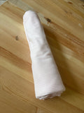 Light Pink Ribbed baby swaddle
