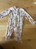 NewbornFloral Print Baby Onesie Pajama