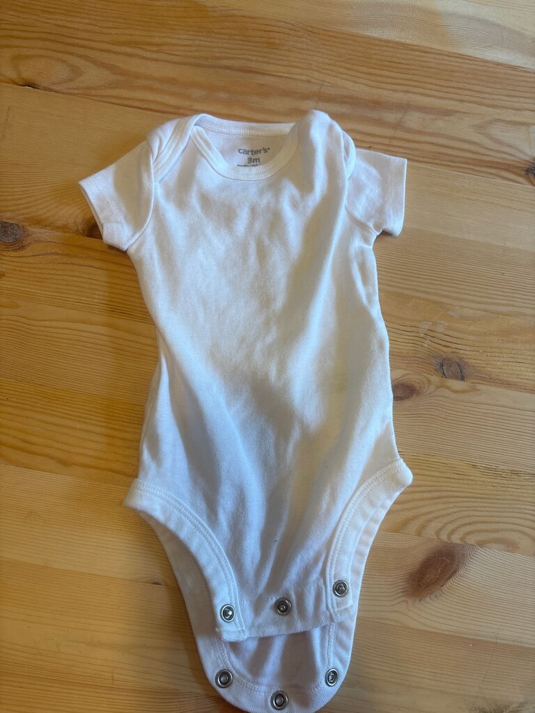 Carter's White Baby Bodysuit