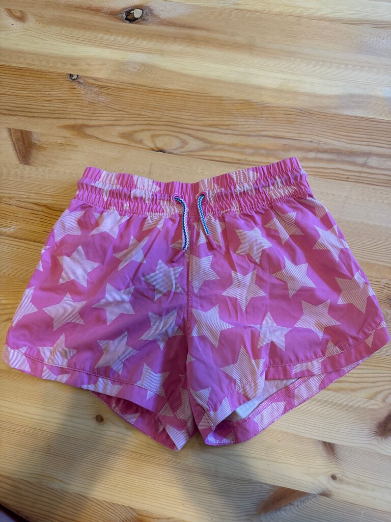 Girls Active Shorts with Star Pattern