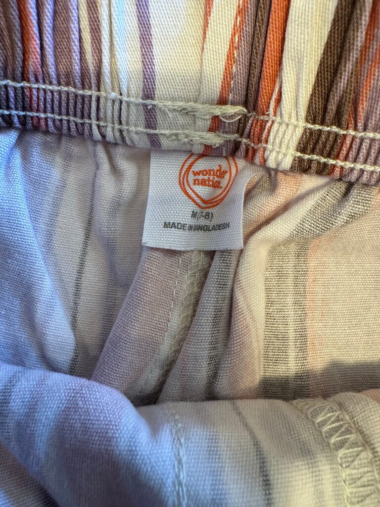 Girls striped shorts