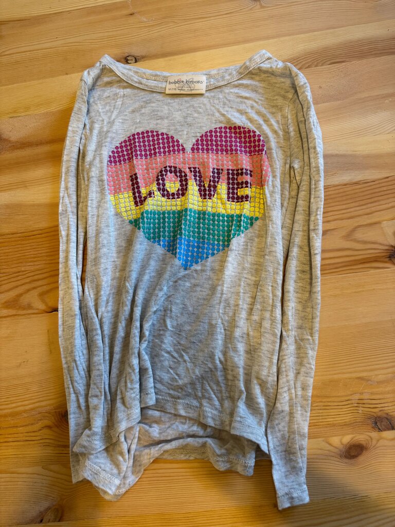 Bobbie Brooks Love Heart Graphic Top