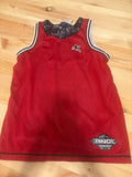 AND1 Basketball Red Mesh Jersey