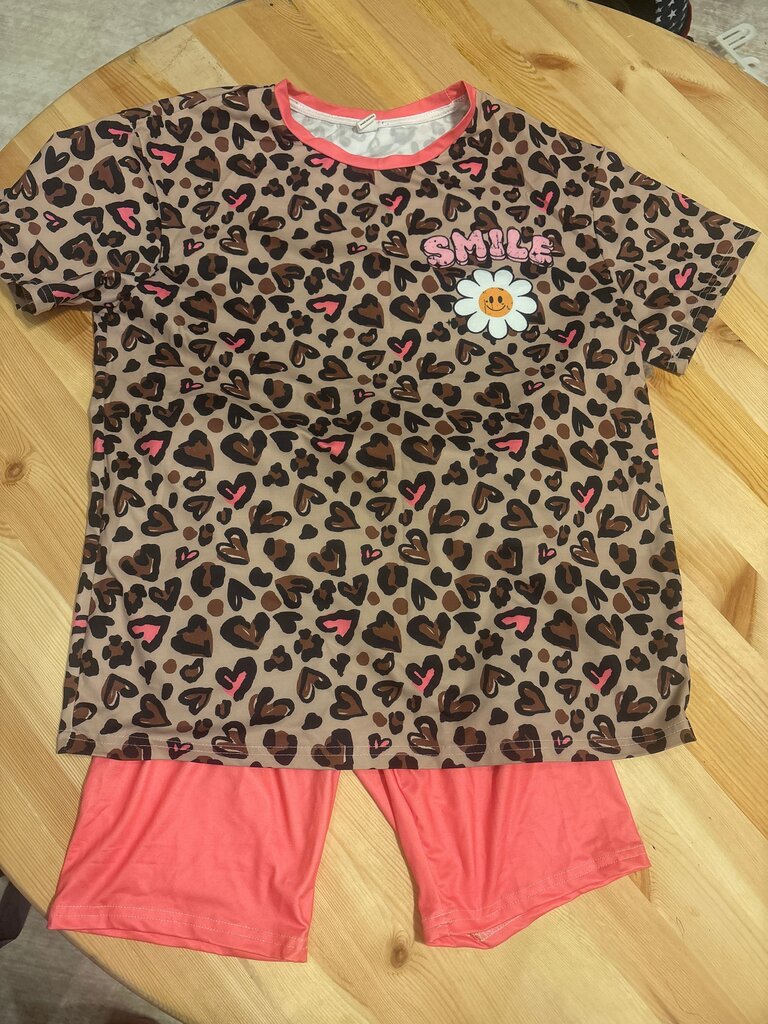 14Y Leopard Print set