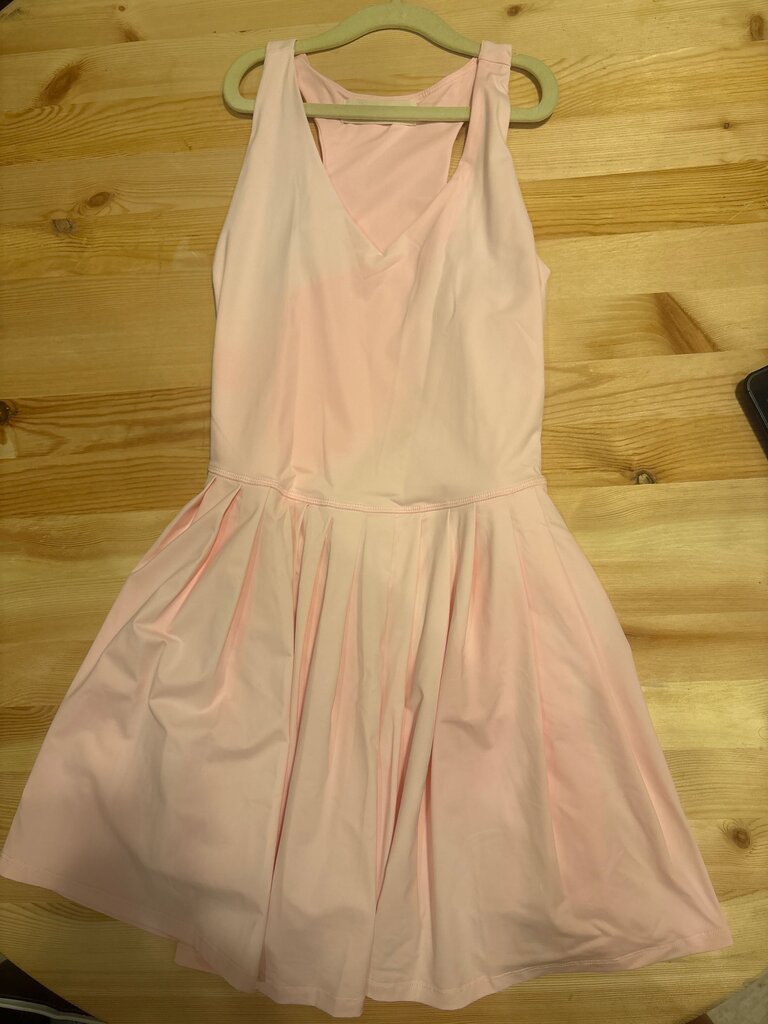 Pink youth medium workout dress