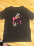 Youth Large Nike Butterfly Graphic T-Shirt