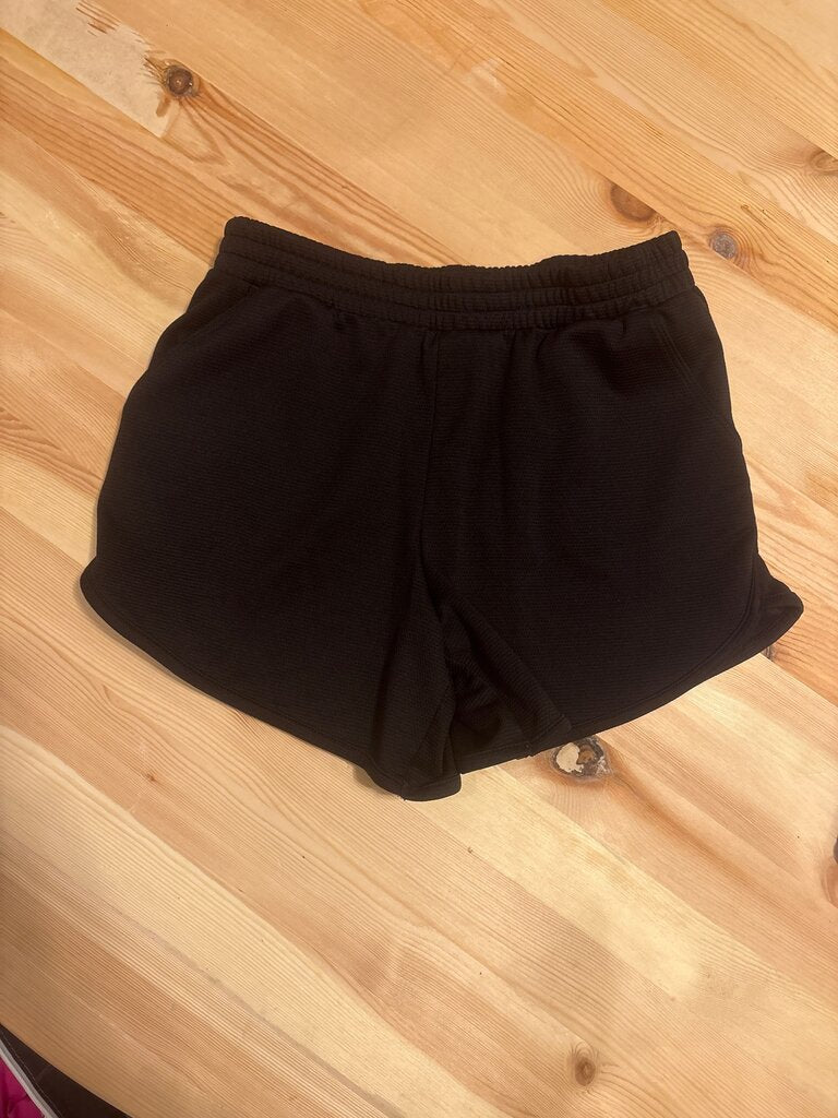 Youth 14/16 Black Athletic Shorts