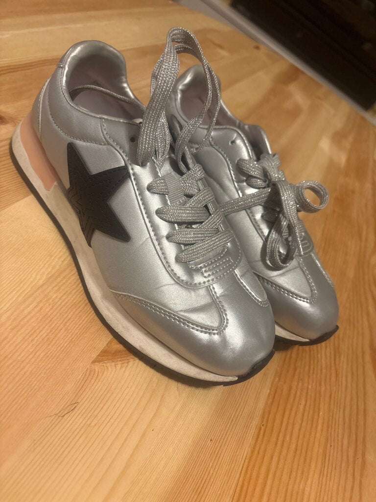 3Y Silver Star Sneakers