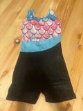 4-5 Girls Mermaid leotard