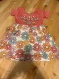 4T Mama's Girl Flower Dress