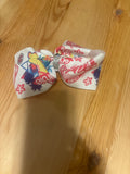 Colorful Hair Bow with Rhinestone