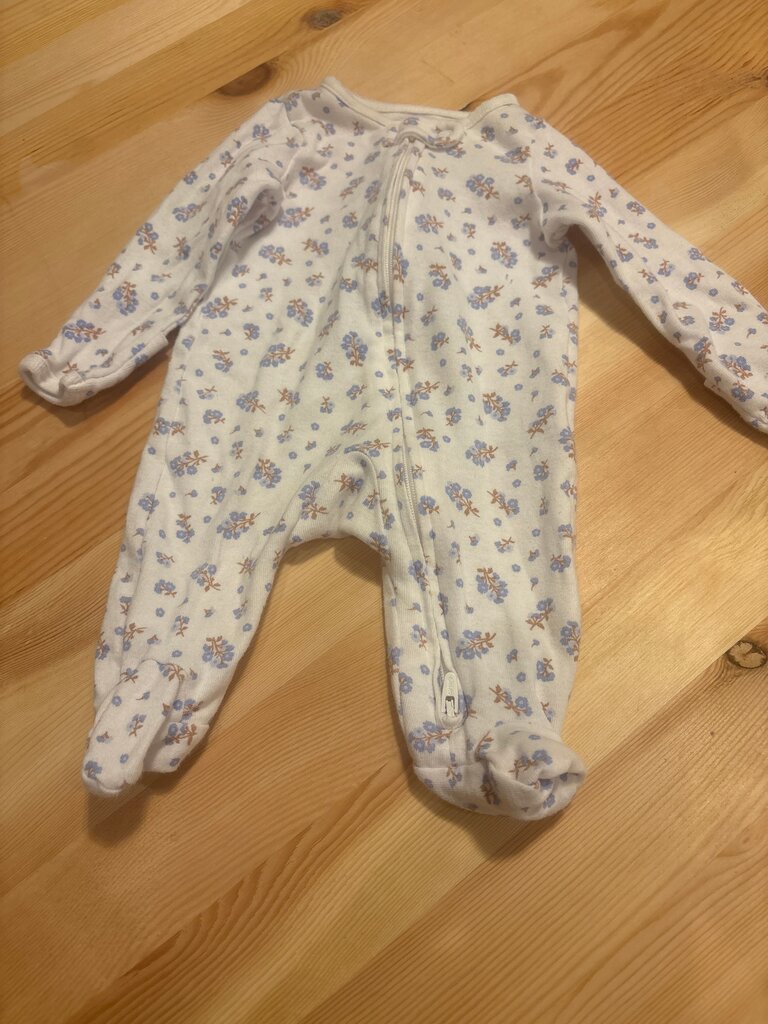 NB Baby Floral Print Sleeper