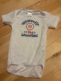 NB Apparently I Like Wrestling Baby Bodysuit
