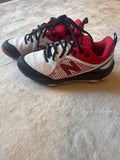 New Balance Red and White Sports Shoes