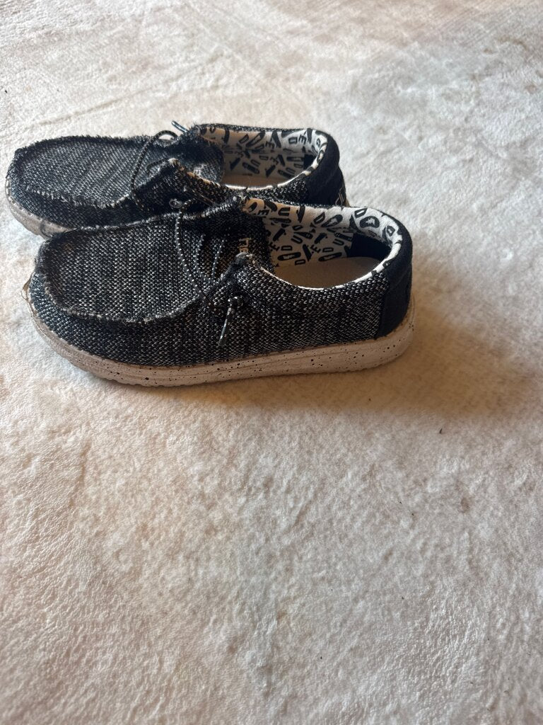 Hey Dude Black Casual Slip-On Shoes