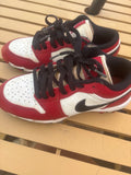 Nike Red and White baseball Cleats