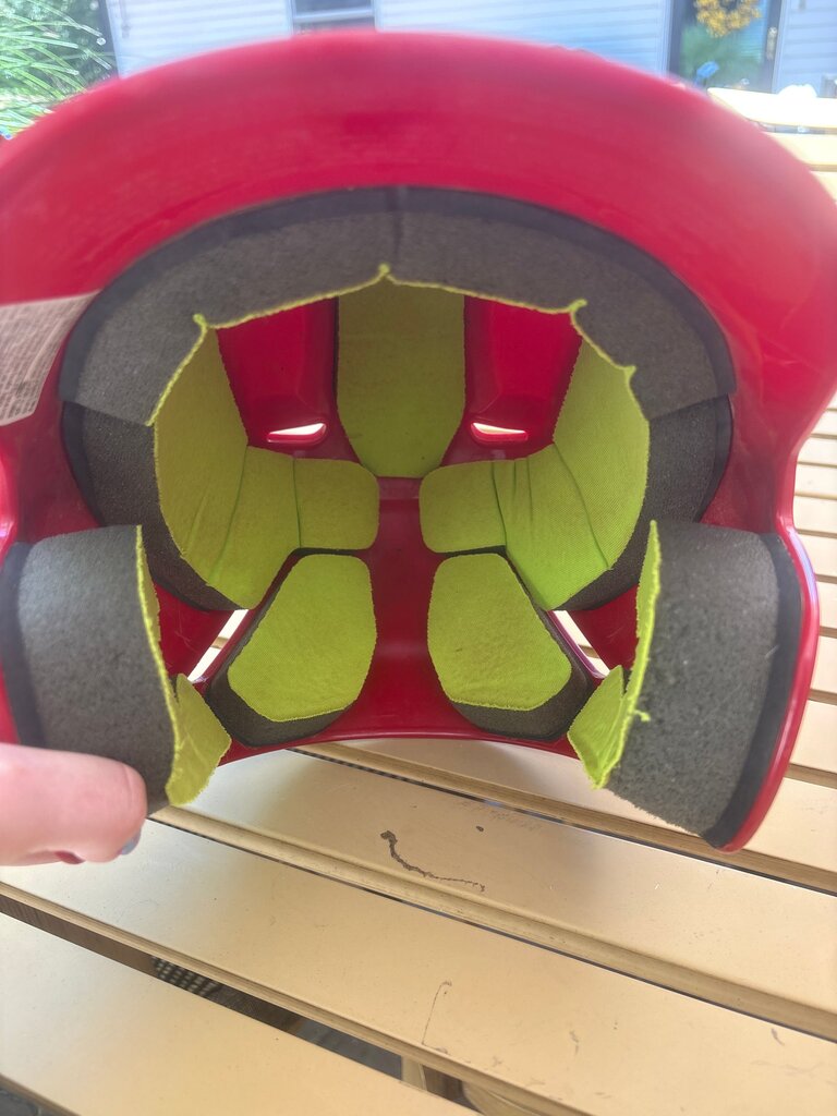 Easton baseball helmet