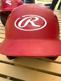 Red Rawlings Baseball Helmet
