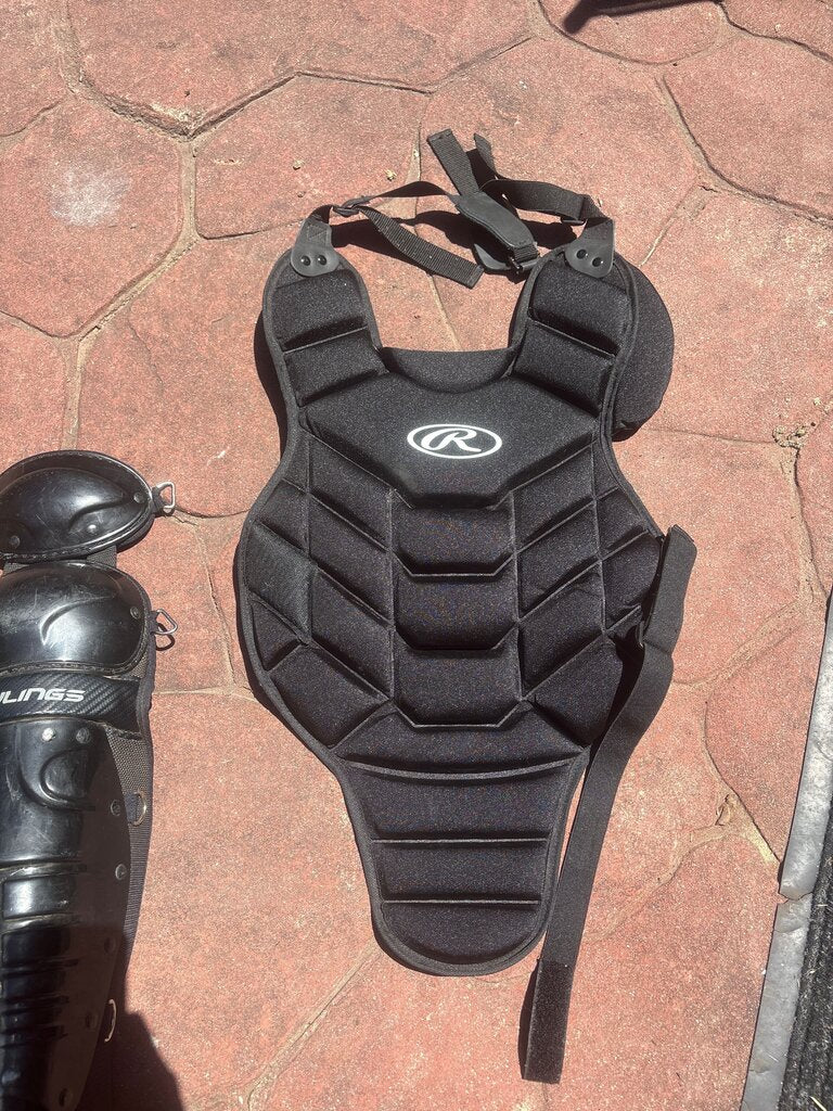 Rawlings Black Catcher's Gear Set