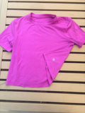Lulu size 0 Pink Short Sleeve Athletic Shirt