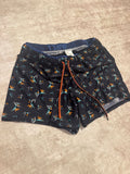 Men's Swim Shorts with Tropical Print