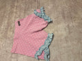 Matilda JANE Pink Polka Dot Baby Shorts with Ruffles