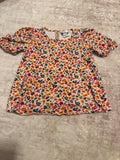 Rare editions Colorful Leopard Print Top