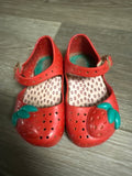 Mini Mellissa Red Strawberry Pattern Kids' Shoes
