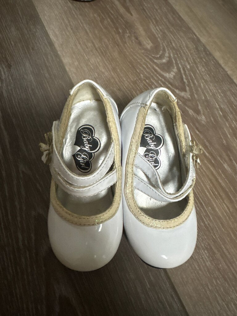 Baby Girl White Dress Shoes