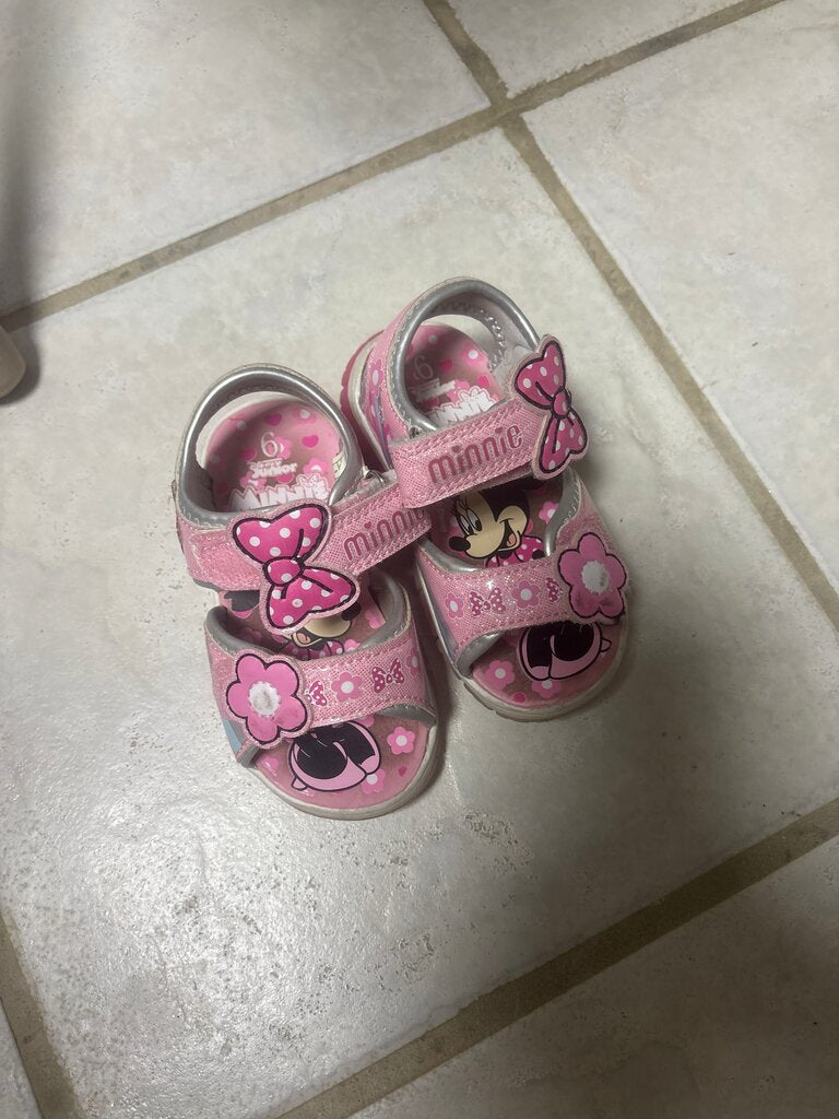 Minnie Mouse Pink Sandals
