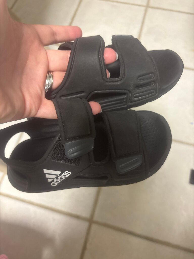 Adidas Black Sports Sandals