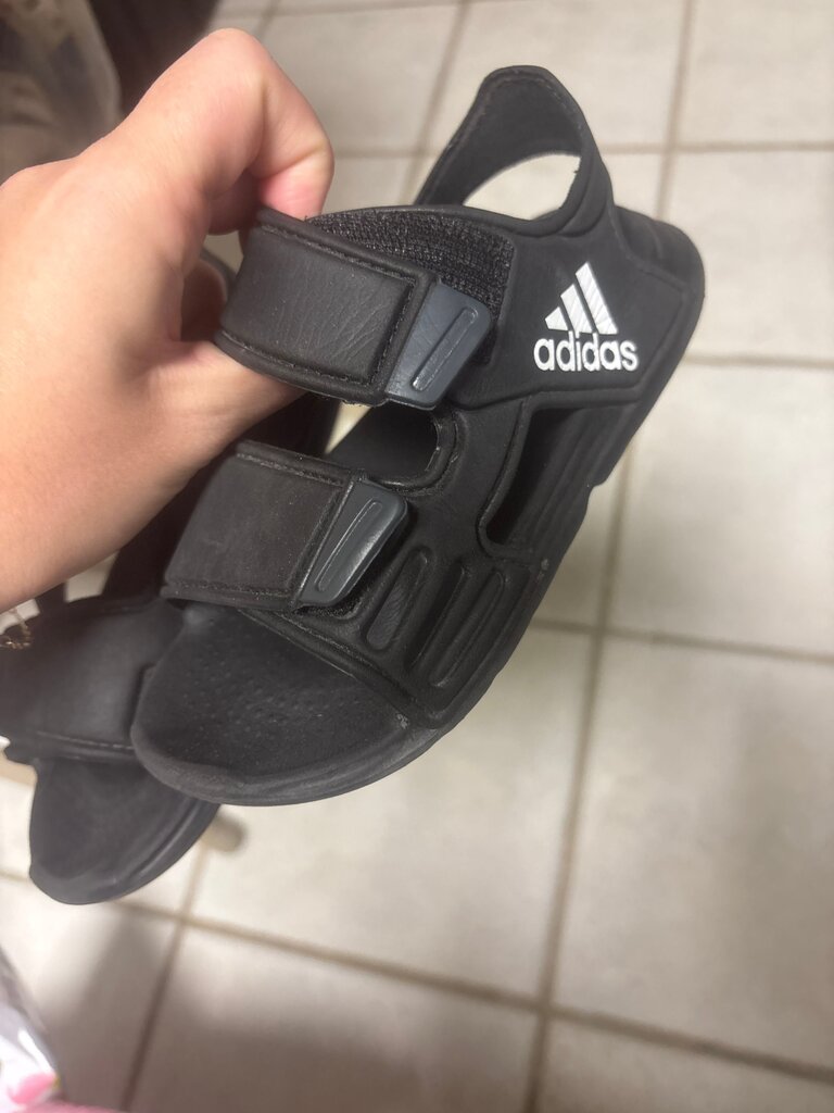 Adidas Black Sports Sandals